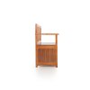 Storage Bench and Bins - Classic Mission -2