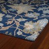 7 x 9 Large Floral Blue Rug - Brooklyn-2