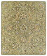5 x 8 Medium Traditional Sage Area Rug - Helena