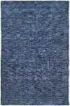 7 x 9 Large Casual Denim Blue Rug - Renaissance