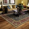 5 x 8 Medium Traditional Wool Blue Rug - Solomon-3