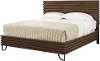 Clearance Magnolia Home Furniture Boho Brown Queen Platform Bed
