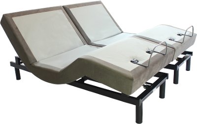 Split California King Wireless Power Adjustable Bed - MottoSleep H200M