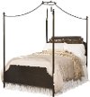 Magnolia Home Furniture Traditional Bronze Iron Canopy King Size Bed