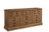Elements Brown Hardware Shop Dresser