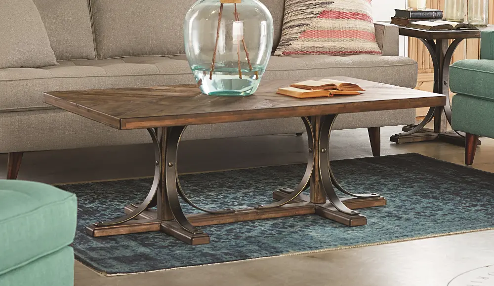 Magnolia Home Furniture Traditional Shop Floor Coffee Table-1