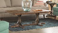 Magnolia Home Furniture Traditional Shop Floor Coffee Table