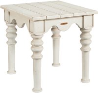 Magnolia Home Furniture Scallop Side Table - Farmhouse