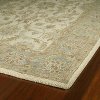 5 x 8 Medium Traditional Wool Ivory and Green Area Rug - Solomon-2