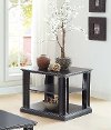Black Modern End Table - Kingston