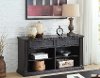 Modern Black TV Stand - Kingston