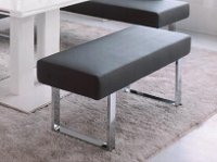Black Dining Bench - Amanda