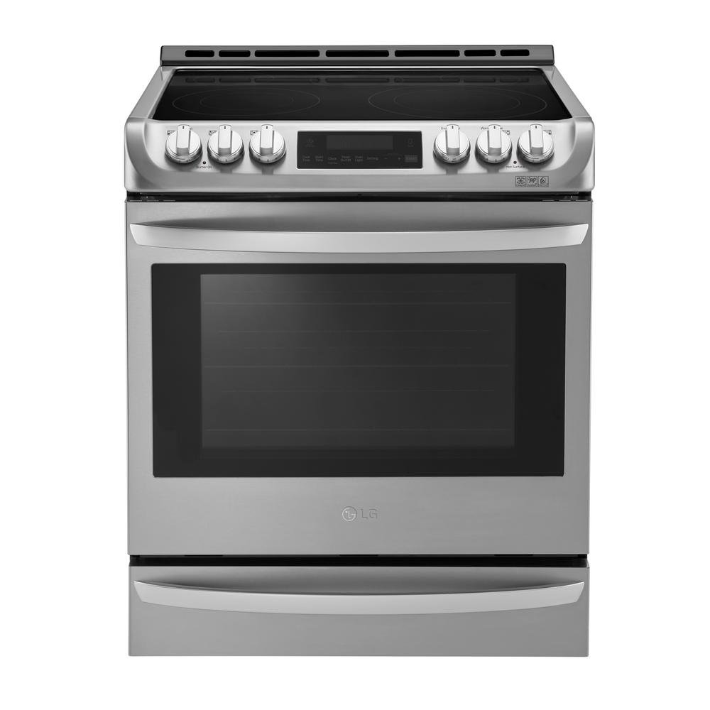 LSE4613ST LG 6.3 cu. ft. Slide-in Electric Range - Stainless Steel-1