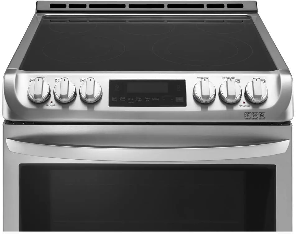 LSE4613ST LG 6.3 cu. ft. Slide-in Electric Range - Stainless Steel-2