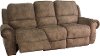 Olive Green Microfiber Manual Reclining Sofa - Maverik