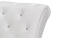 BBT5187-WHITE-CHAISE White Button-Tufted Chaise Lounge - Pease-4