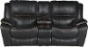 Black Power Reclining Loveseat - Beckett