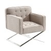 Gray Accent Chair - Chilton -1