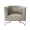 Gray Accent Chair - Elite -1