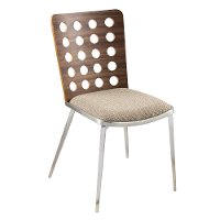 Brown Dining Chair Pair - Elton