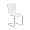 Set of 2 White Side Chairs - Cameo -1