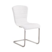 Set of 2 White Side Chairs - Cameo