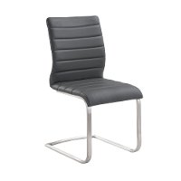 Set of 2 Gray Dining Chairs - Fusion-2