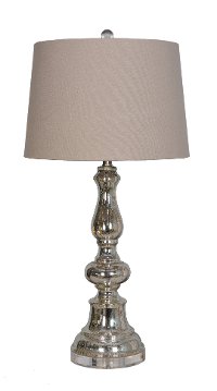 Mercury Glass Table Lamp