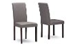 Andrew-DC-Grey-2 Gray Fabric Dining Chair Pair - Andrew