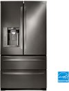 LMXS27626D LG 36 Black Stainless Steel 27 cu. ft. 4-Door Refrigerator