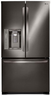 LFX25973D LG French Door Refrigerator - 36 Inch Black Stainless Steel