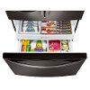 LFX25973D LG French Door Refrigerator - 36 Inch Black Stainless Steel-5