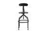 M-94137X-30-GM-BS Gun Metal Backrest Bar Stool - Architects-3