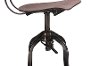 M-94144-Walnut-BS Distressed Backrest Bar Stool-5