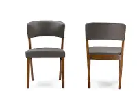 Wood Dining Chair Pair - Montreal