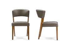RT281-CHR-2 Wood Dining Chair Pair - Montreal-3