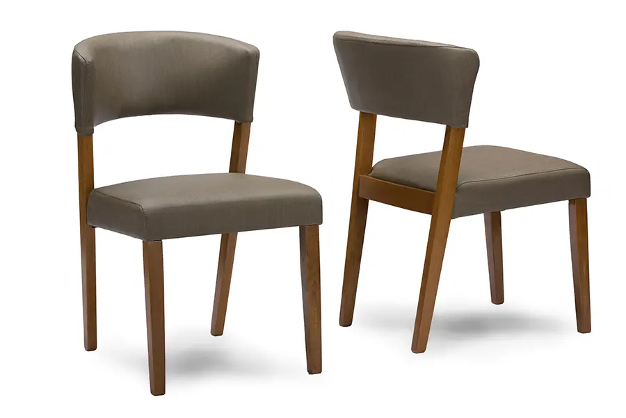 Wood Dining Chair Pair - Montreal-4