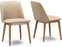 RT324-CHR-2 Wood Dining Chair Pair - Lavin
