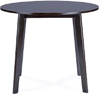 RT332-TBL Dark Brown Round Dining Table - Debbie-3