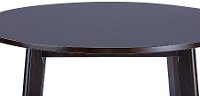 RT332-TBL Dark Brown Round Dining Table - Debbie-4