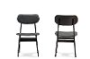 RT336-CHR-2 Dark Brown Wood Dining Chair Pair - Debbie-4