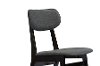 RT336-CHR-2 Dark Brown Wood Dining Chair Pair - Debbie-5