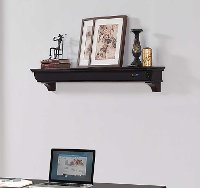 Bell'O Digital Speaker Shelf 50 Inch - Espresso-3