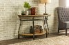 YLX-2682-ST Antique Bronze Curved Console Table - Newcastle