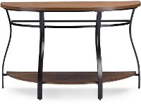 YLX-2682-ST Antique Bronze Curved Console Table - Newcastle-3