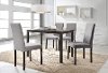 Andrew-5PC-Grey Espresso/ Gray 5 Piece Dining Set - Andrew-6