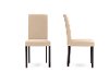 Andrew-5PC-Beige Espresso and Beige 5 Piece Dining Set - Andrew-3