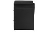 BBT3111A1-Black-NS Black Bedside Table - Victoria-3