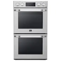 LSWD306ST LG STUDIO 30 Inch Convection Double Wall Oven - 9.4 cu. ft. Stainless Steel