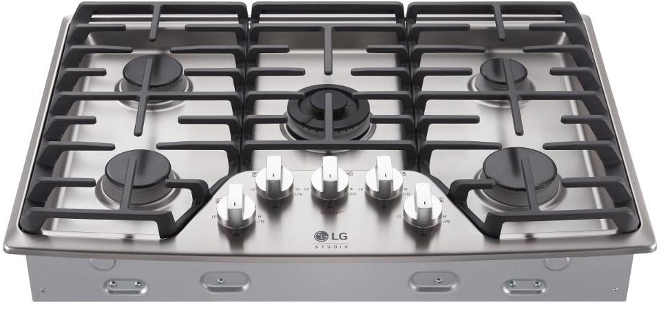LSCG307ST LG STUDIO 30 Inch Gas Cooktop - Stainless Steel-2